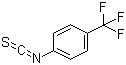4-三氟甲基苯基异硫氰酸酯分子结构 (CAS 1645-65-4)