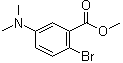 Methyl 2-bromo-5-(dimethylamino)benzoate molecular structure (CAS 164513-41-1)