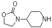3-(Piperidin-4-yl)oxazolidin-2-one molecular structure (CAS 164518-96-1)