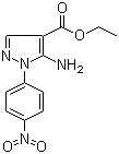 structure of CAS# 16459-35-1, Ethyl 5-amino-1-(4-nitrophenyl)-1H-pyrazole-4-carboxylate