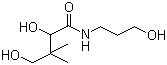结构式 CAS# 16485-10-2, DL-泛醇; DL-2,4-二羟基-N-(3-羟丙基)-3,3-二甲基丁酰胺