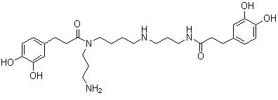 Kukoamine B molecular structure (CAS 164991-67-7)