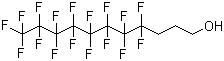 3-全氟辛基丙醇分子结构 (CAS 1651-41-8)