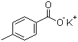 4-Methylbenzoic acid potassium salt molecular structure (CAS 16518-25-5)