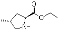 trans-4-Methyl-DL-proline ethyl ester molecular structure (CAS 165273-06-3)