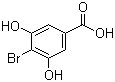 结构式 CAS# 16534-12-6, 4-溴-3,5-二羟基苯甲酸