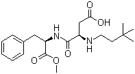 结构式 CAS# 165450-17-9, 纽甜; N-[N-(3,3-二甲基丁基)-L-alpha-天门冬氨酰]-L-苯丙氨酸 1-甲酯