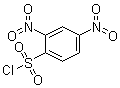 结构式 CAS# 1656-44-6, 2,4-二硝基苯磺酰氯