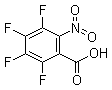 2-Nitro-3,4,5,6-tetrafluorobenzoic acid molecular structure (CAS 16583-08-7)
