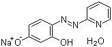 4-(2-吡啶偶氮)间苯二酚单钠盐水合物分子结构 (CAS 16593-81-0)
