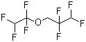 structure of CAS# 16627-68-2, 1,1,2,2-Tetrafluoroethyl-2,2,3,3-tetrafluoropropylether