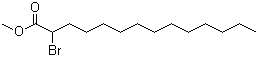 structure of CAS# 16631-25-7, Methyl 2-bromotetradecanoate;2-Bromotetradecanoic acid methyl ester