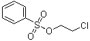 结构式 CAS# 16670-48-7, 苯磺酸 2-氯乙酯