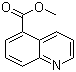 5-喹啉甲酸甲酯分子结构 (CAS 16675-62-0)