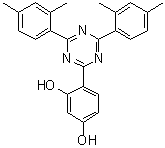 2-(2,4-二羟基苯基)-4,6-二(2,4-二甲基苯基)-1,3,5-三嗪分子结构 (CAS 1668-53-7)