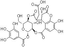 Chebulanin molecular structure (CAS 166833-80-3)