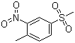 2-硝基-4-甲砜基甲苯分子结构 (CAS 1671-49-4)