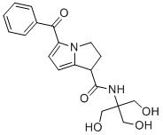 酮咯酸 EP 杂质E分子结构 (CAS 167105-80-8)