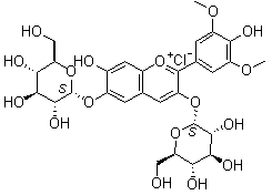 structure of CAS# 16727-30-3, Malvin chloride