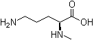 N2-Methyl-L-ornithine molecular structure (CAS 16748-29-1)