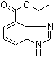 Ethyl 4-benzimidazolecarboxylate molecular structure (CAS 167487-83-4)