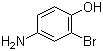 4-Amino-2-bromophenol molecular structure (CAS 16750-67-7)