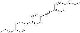 1-[(4-Ethoxyphenyl)ethynyl]-4-(4-propylcyclohexyl)benzene molecular structure (CAS 167633-81-0)