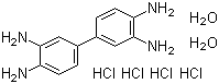 3,3'-Diaminobenzidine tetrahydrochloride dihydrate molecular structure (CAS 167684-17-5)