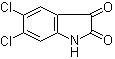 结构式 CAS# 1677-48-1, 5,6-二氯靛红