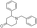 N-苄基-2-苯基-4-哌啶酮分子结构 (CAS 167705-56-8)