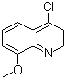 4-Chloro-8-methoxyquinoline molecular structure (CAS 16778-21-5)