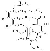 25-Desacetyl Rifampicin molecular structure (CAS 16783-99-6)