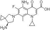 Olamufloxacin molecular structure (CAS 167887-97-0)