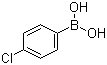 4-Chlorophenylboronic acid molecular structure (CAS 1679-18-1)
