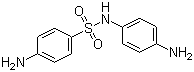 structure of CAS# 16803-97-7, 4,4'-Diaminobenzenesulphanilide;4-Amino-N-(4-aminophenyl)benzenesulphonamide; Bis-(4-aminophenyl)-sulfonamide; DASA