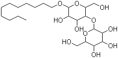 structure of CAS# 168037-13-6, Undecyl alpha-D-maltopyranoside
