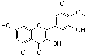 3,3',5,5',7-Pentahydroxy-4'-methoxyflavone molecular structure (CAS 16805-10-0)