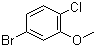 5-Bromo-2-chloroanisole molecular structure (CAS 16817-43-9)