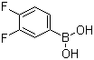 3,4-Difluorophenylboronic acid molecular structure (CAS 168267-41-2)