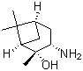 (1R,2R,3S,5R)-3-氨基-2,6,6-三甲基二环[3.1.1]庚-2-醇分子结构 (CAS 168286-10-0)
