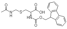 S-[(Acetylamino)methyl]-N-[(9H-fluoren-9-ylmethoxy)carbonyl]-D-cysteine molecular structure (CAS 168300-88-7)