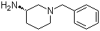 (S)-1-Benzyl-3-aminopiperidine molecular structure (CAS 168466-85-1)