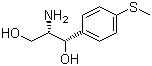 结构式 CAS# 16854-32-3, ((1S,2S)-(+)-2-氨基-1-[4-(甲硫基)苯基]-1,3-丙二醇