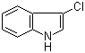 3-Chloro-1H-indole molecular structure (CAS 16863-96-0)