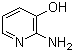 结构式 CAS# 16867-03-1, 2-氨基-3-羟基吡啶