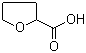 structure of CAS# 16874-33-2, 2-Tetrahydrofuroic acid;Tetrahydro-2-furancarboxylic acid