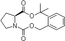 N-Benzyloxycarbonyl-L-proline tert-butyl ester molecular structure (CAS 16881-39-3)