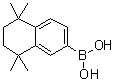 [5,6,7,8-Tetrahydro-5,5,8,8-tetramethylnaphthalen-2-yl]boronic acid molecular structure (CAS 169126-63-0)