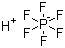 Hexafluorophosphoric acid molecular structure (CAS 16940-81-1)