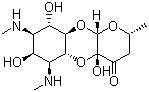 Spectinomycin molecular structure (CAS 1695-77-8)